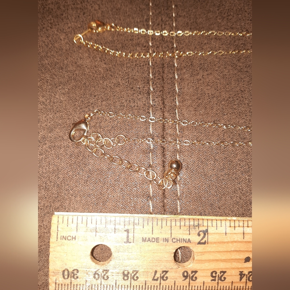 3 pieces Romantic romantic jewelry lot goldtone heart/floral - Picture 6 of 13